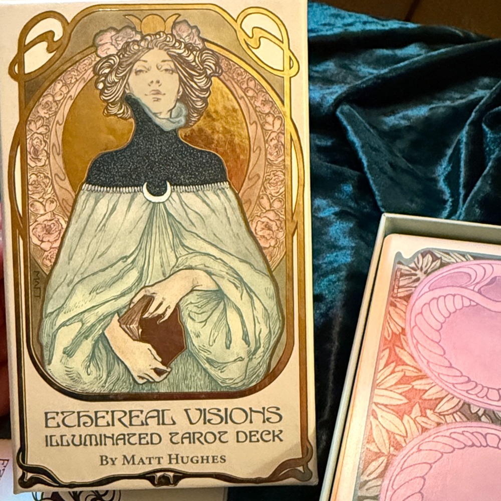 Ethereal Visions Illuminated Tarot Deck Cards With Guidebook 2017